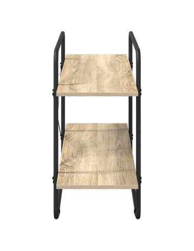 Libreria 2 livelli 100 x 35 x 70 cm PB Rovere Sonoma