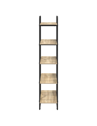 Libreria 5 livelli 80 x 35 x 175,5 cm PB Rovere Sonoma