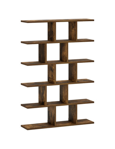 Scaffale da parete Rovere Fumo 70 x 17 x 101 cm