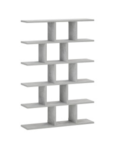 Scaffale da parete Grigio Cemento 70 x 17 x 101 cm
