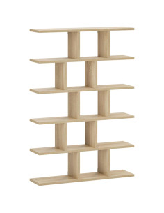 Scaffale da parete Rovere Sonoma 70 x 17 x 101 cm