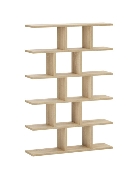 Scaffale da parete Rovere Sonoma 70 x 17 x 101 cm