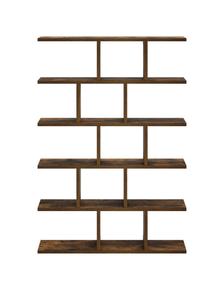 Scaffale da parete Rovere Fumo 70 x 17 x 101 cm