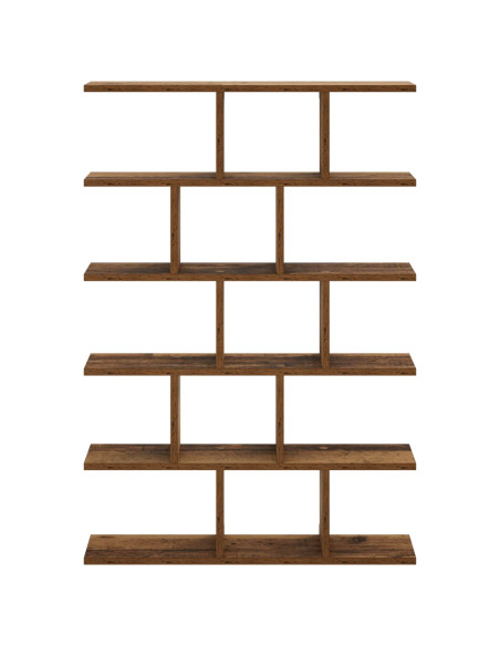 Scaffale da parete Legno di quercia 70 x 17 x 101 cm