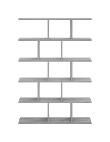 Scaffale da parete Sonoma grigio 70 x 17 x 101 cm
