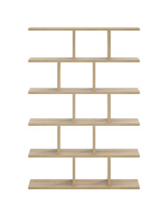 Scaffale da parete Rovere Sonoma 70 x 17 x 101 cm 2