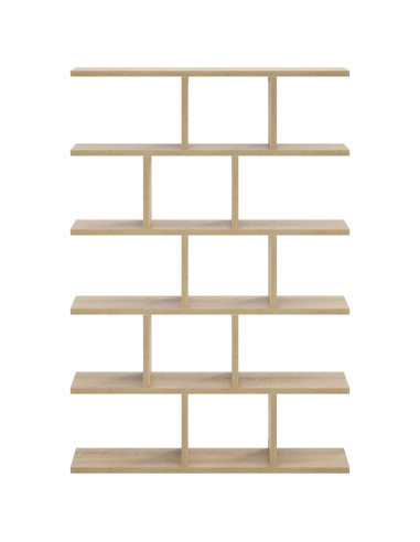 Scaffale da parete Rovere Sonoma 70 x 17 x 101 cm