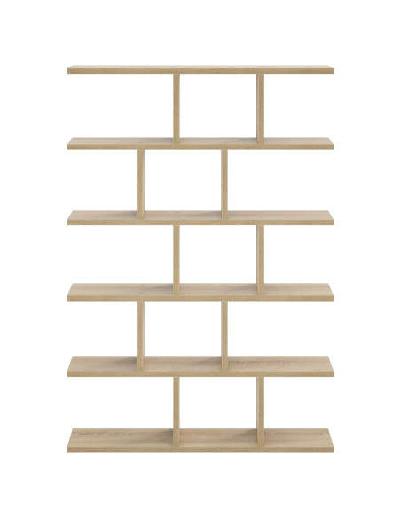 Scaffale da parete Rovere Sonoma 70 x 17 x 101 cm