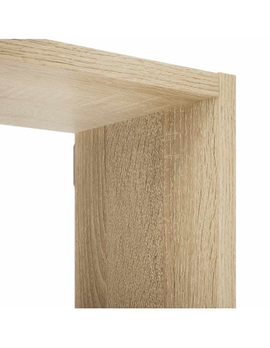 Scaffale da parete Rovere Sonoma 70 x 17 x 101 cm