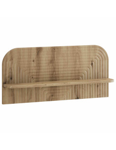 Scaffale da parete 2 pz Rovere Artigianale 2