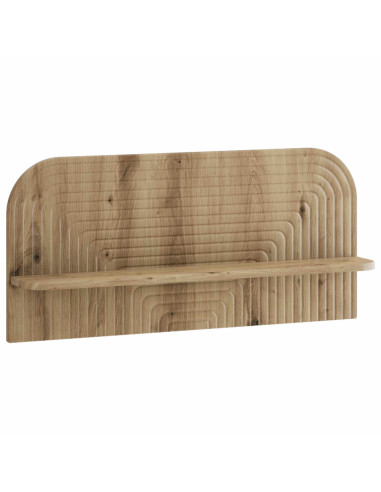 Scaffale da parete 2 pz Rovere Artigianale