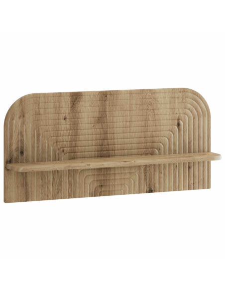 Scaffale da parete 2 pz Rovere Artigianale