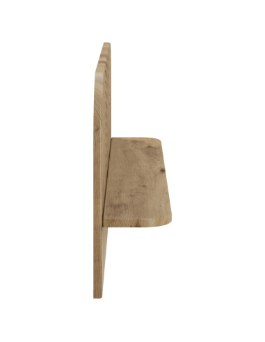 Scaffale da parete 2 pz Rovere Artigianale