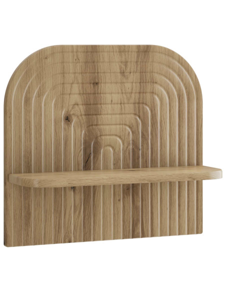 Scaffale da parete 2 pz Rovere Artigianale 41 x 13.5 x 37.5 cm