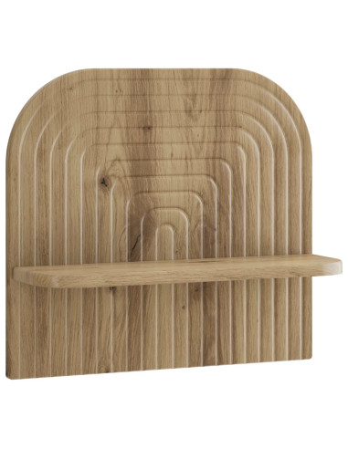 Scaffale da parete 2 pz Rovere Artigianale 41 x 13.5 x 37.5 cm
