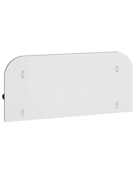 Scaffale da parete 2 pz Nero 80,5 x 13,5 x 37,5 cm