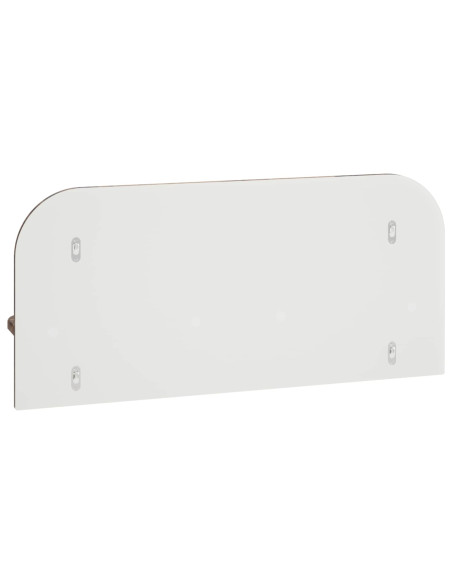 Scaffale da parete 2 pz Legno antico 80.5 x 13.5 x 37.5 cm