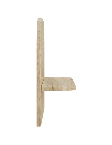 Scaffale da parete 2 pz Rovere Sonoma 41 x 13,5 x 37,5 cm