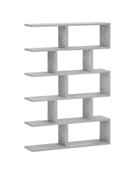 Scaffale da parete Grigio Cemento 70 x 17 x 101 cm