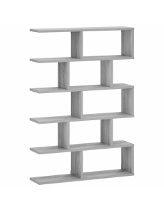 Scaffale da parete Sonoma grigio 70 x 17 x 101 cm