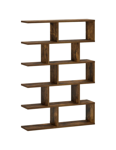 Scaffale da parete Rovere Fumo 70 x 17 x 101 cm