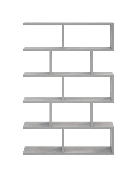 Scaffale da parete Grigio Cemento 70 x 17 x 101 cm