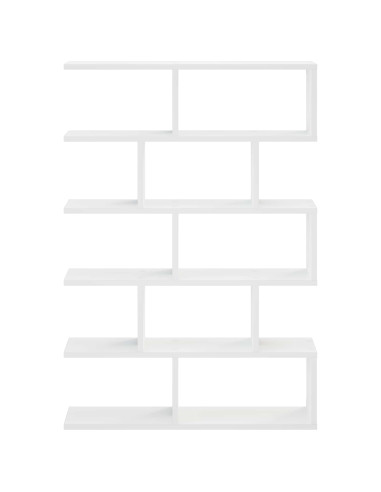 Scaffale da parete Bianco 70 x 17 x 101 cm Legno ingegnerizzato
