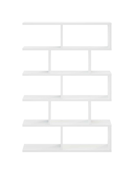 Scaffale da parete Bianco 70 x 17 x 101 cm Legno ingegnerizzato