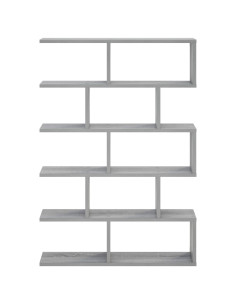 Scaffale da parete Sonoma grigio 70 x 17 x 101 cm 2