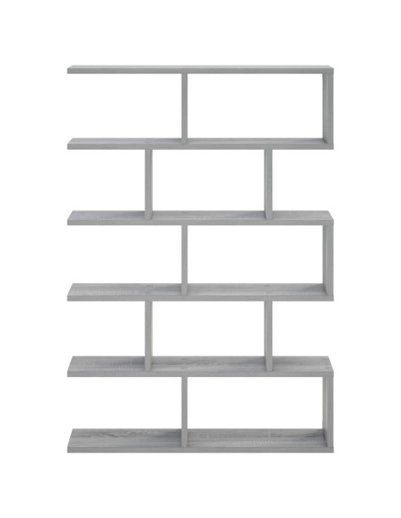 Scaffale da parete Sonoma grigio 70 x 17 x 101 cm