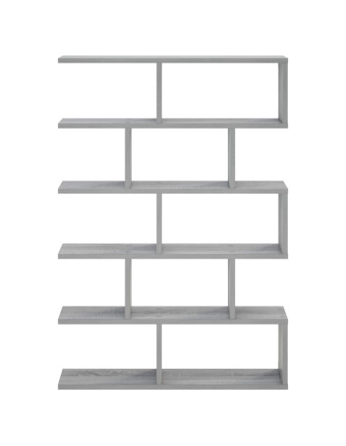 Scaffale da parete Sonoma grigio 70 x 17 x 101 cm