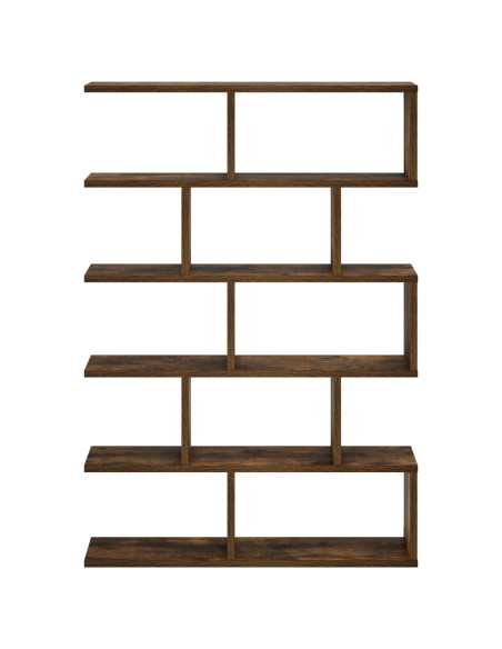 Scaffale da parete Rovere Fumo 70 x 17 x 101 cm