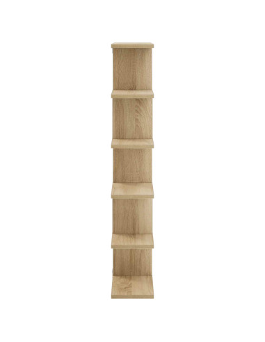 Scaffale da parete Rovere Sonoma 70 x 17 x 101 cm
