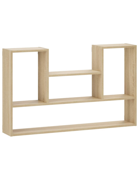 Scaffale da parete Rovere Sonoma 100 x 17 x 60 cm