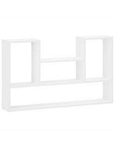 Scaffale da parete Bianco 100 x 17 x 60 cm Legno ingegnerizzato
