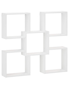 Scaffale da parete Bianco 99,5 x 17 x 91 cm