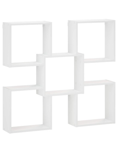 Scaffale da parete Bianco 99,5 x 17 x 91 cm