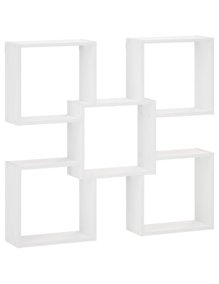 Scaffale da parete Bianco 99,5 x 17 x 91 cm