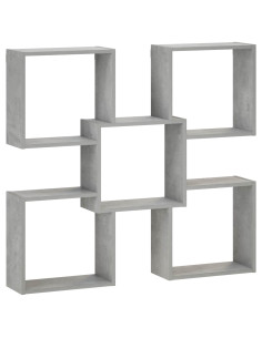 Scaffale da parete Grigio Cemento 99,5 x 17 x 91 cm