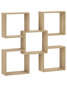 Scaffale da parete Rovere Sonoma 99,5 x 17 x 91 cm