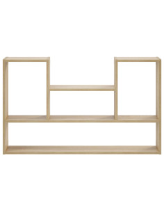 Scaffale da parete Rovere Sonoma 100 x 17 x 60 cm 2
