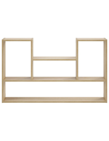 Scaffale da parete Rovere Sonoma 100 x 17 x 60 cm