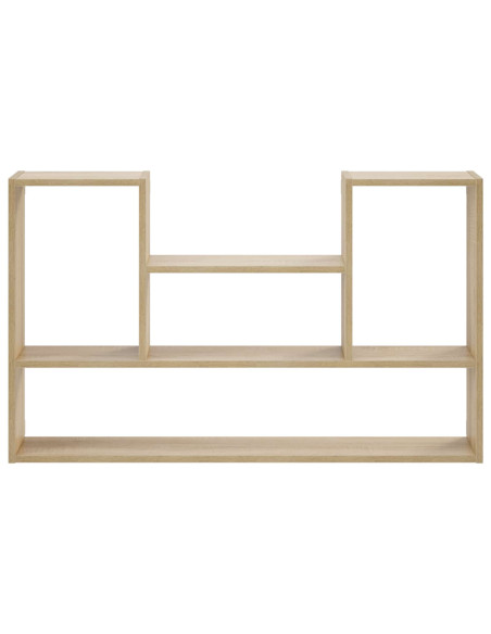 Scaffale da parete Rovere Sonoma 100 x 17 x 60 cm