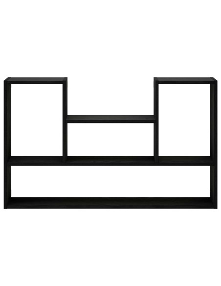 Scaffale da parete Nero 100 x 17 x 60 cm Legno ingegnerizzato