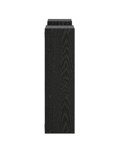 Scaffale da parete Nero 100 x 17 x 60 cm Legno ingegnerizzato