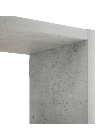 Scaffale da parete Grigio Cemento 100 x 17 x 60 cm