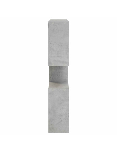 Scaffale da parete Grigio Cemento 99,5 x 17 x 91 cm