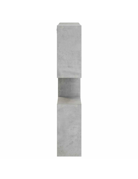 Scaffale da parete Grigio Cemento 99,5 x 17 x 91 cm