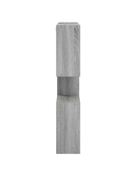 Scaffale da parete Sonoma grigio 99,5 x 17 x 91 cm