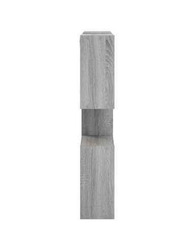 Scaffale da parete Sonoma grigio 99,5 x 17 x 91 cm